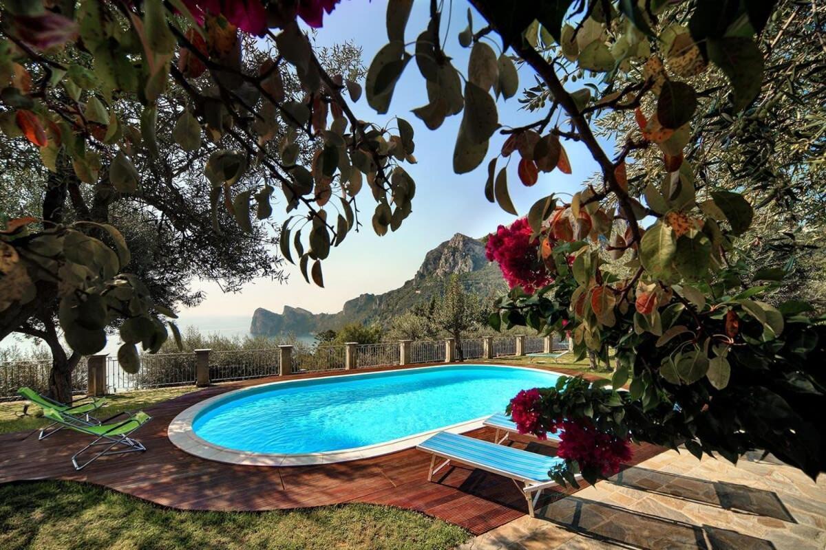 Relais Mamma Mia Sea Views Pool & Terraces Villa Massa Lubrense Exterior photo