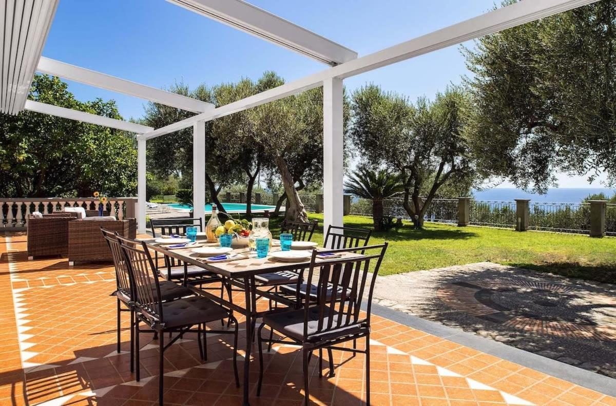 Relais Mamma Mia Sea Views Pool & Terraces Villa Massa Lubrense Exterior photo